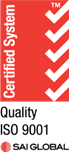 Certified System Quality ISO 9001